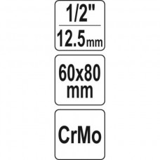 Cheie filtru de ulei reglabila 60-80 mm Yato YT-08..